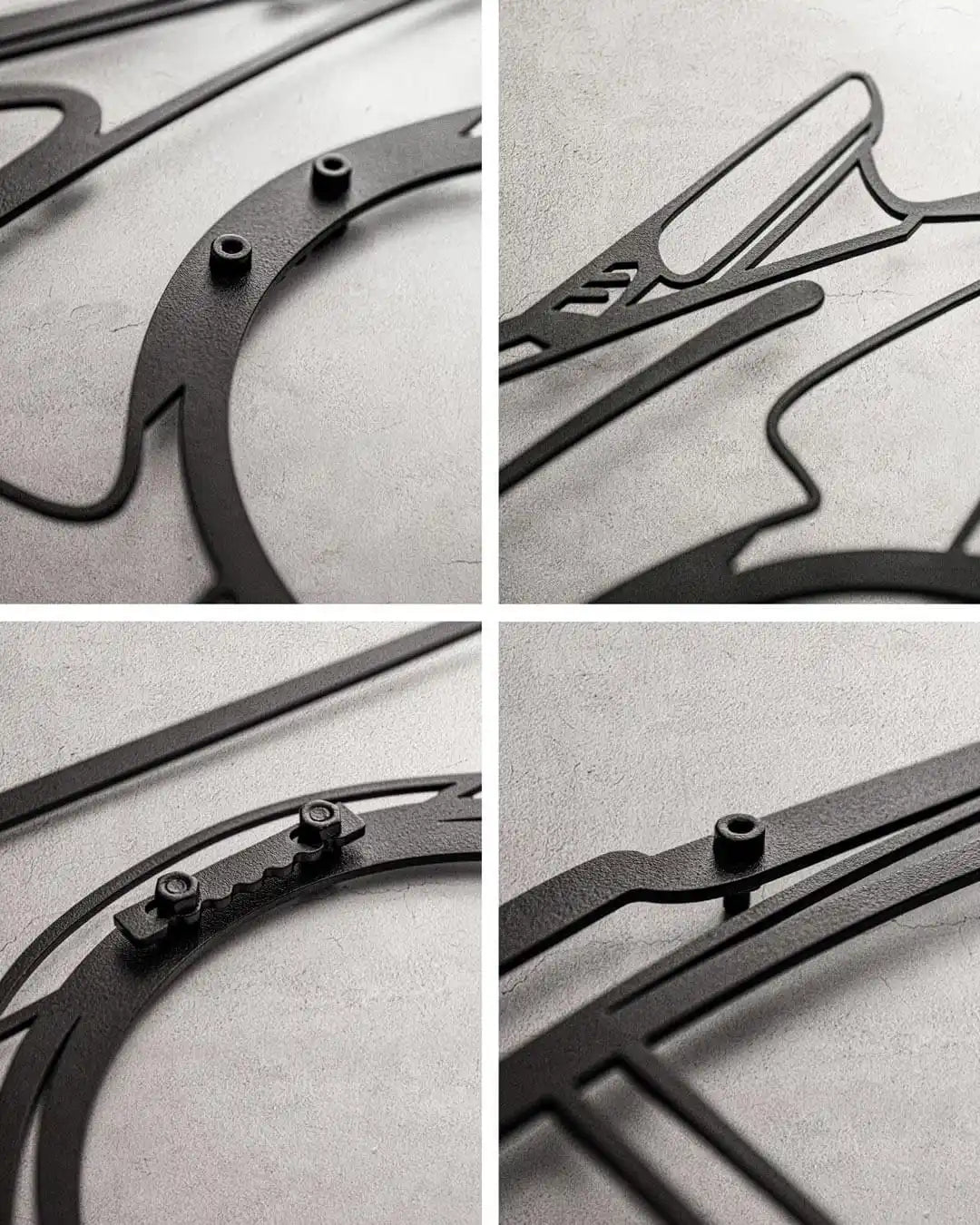 Nos - Lancia Delta Integrale - Sagoma in Metallo di Design Dettagliata