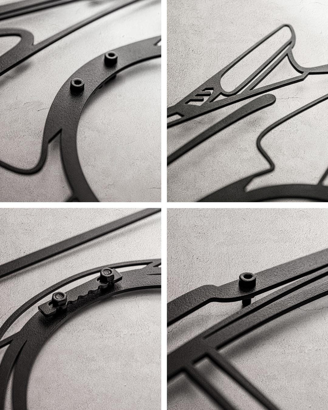 Nos - Jeep Wrangler - Design Metal Silhouette