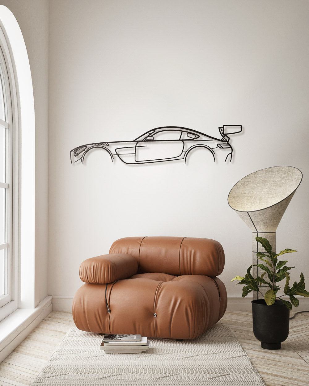 Nos - Mercedes AMG GT3 - Sagoma in Metallo di Design